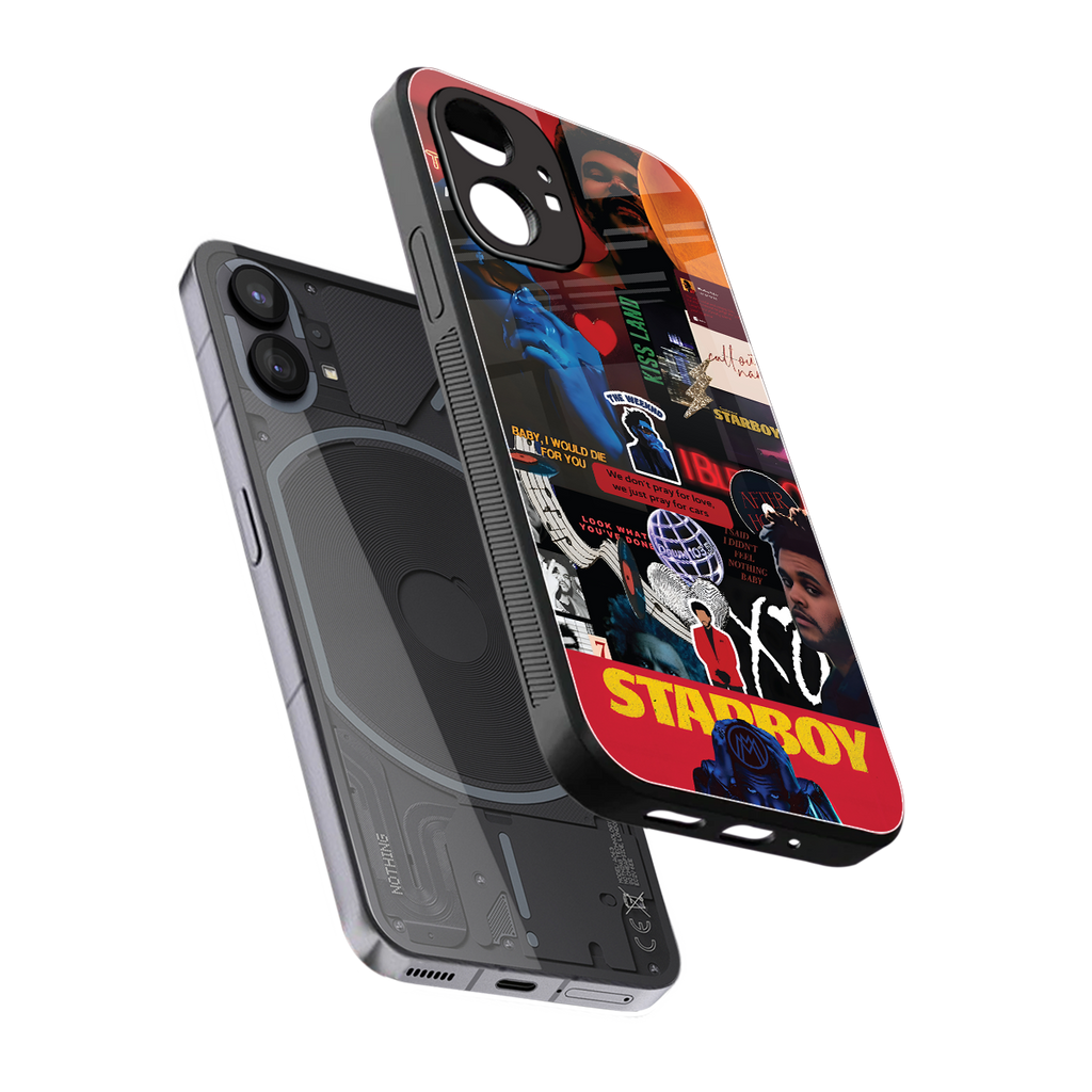 starboy mix back phone cover | glass case for nothing phone 1