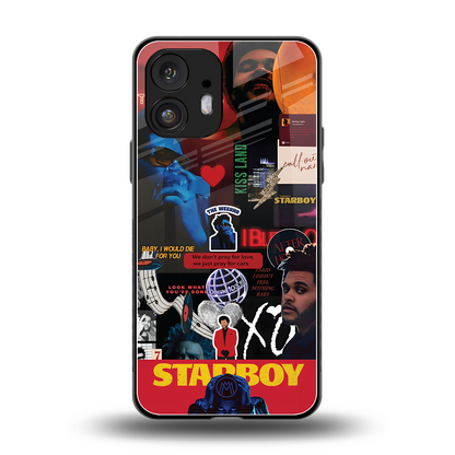 starboy mix back phone cover | glass case for nothing phone 2