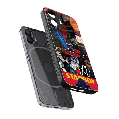 starboy mix back phone cover | glass case for nothing phone 2