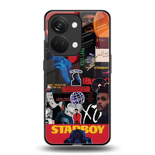 starboy mix back phone cover | glass case for oneplus nord 3