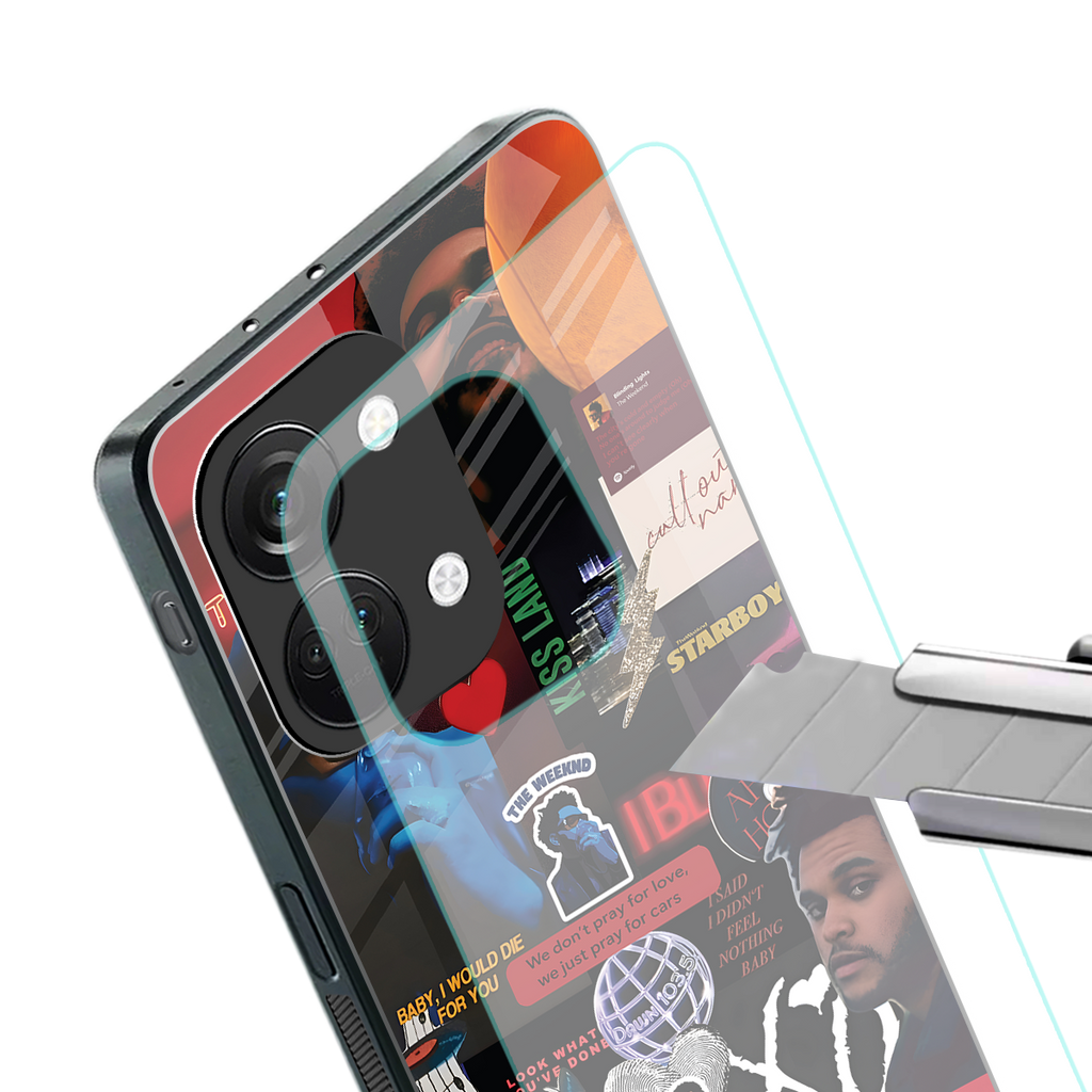 starboy mix back phone cover | glass case for oneplus nord 3