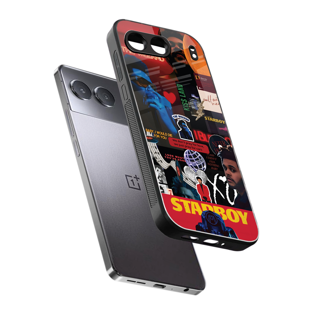 starboy mix back phone cover | glass case for oneplus nord 4