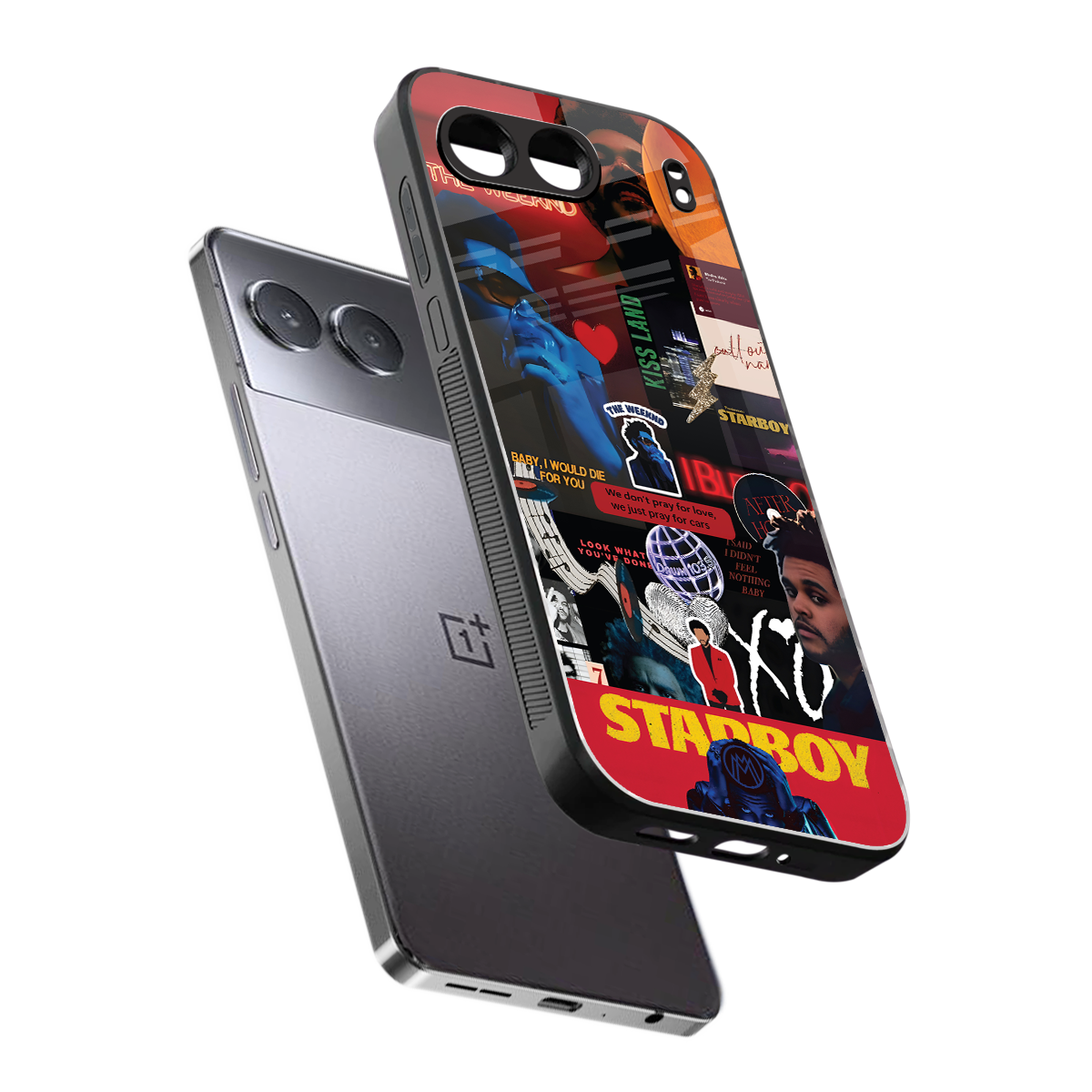 starboy mix back phone cover | glass case for oneplus nord 4