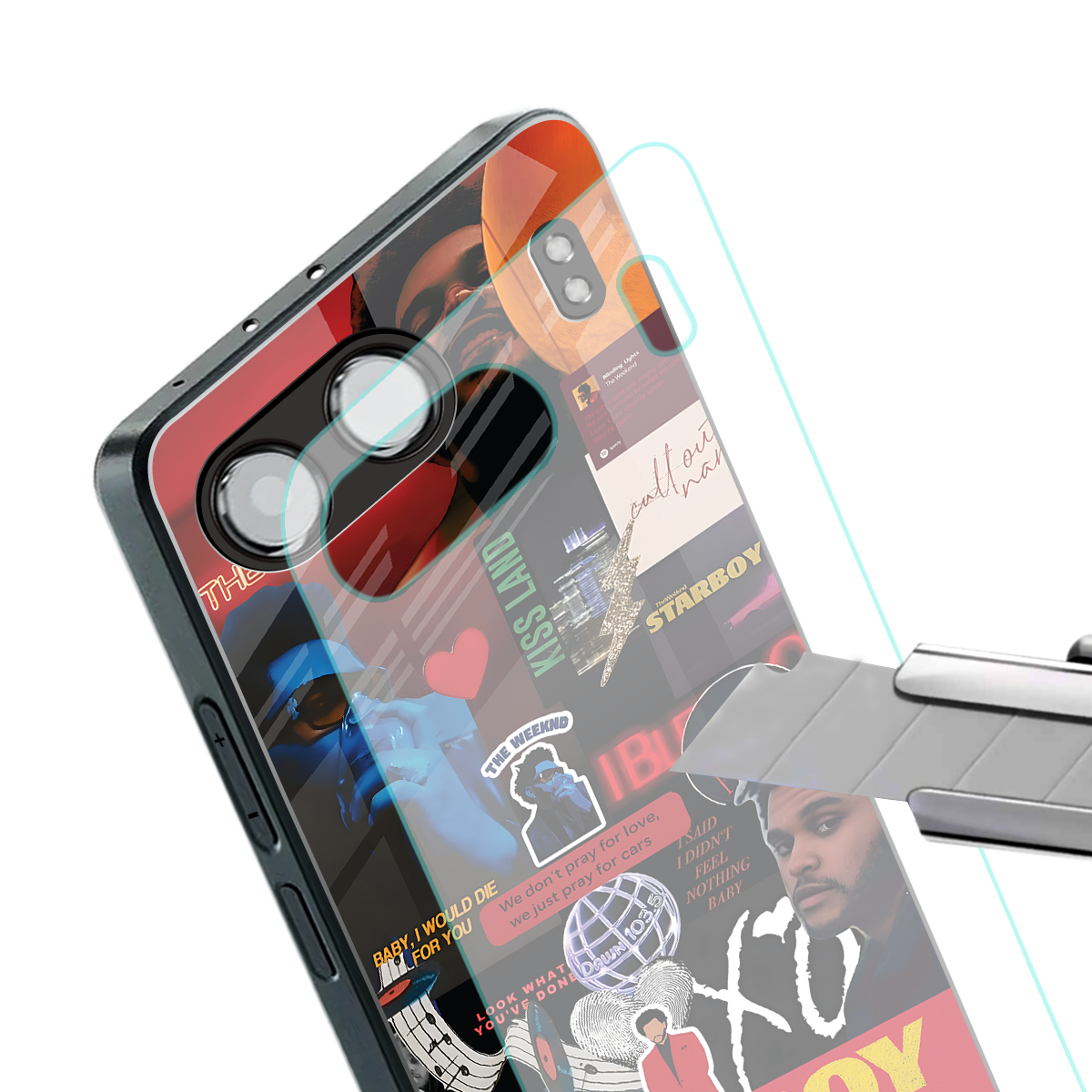 starboy mix back phone cover | glass case for oneplus nord 4