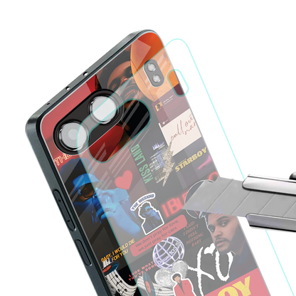 starboy mix back phone cover | glass case for oneplus nord 4