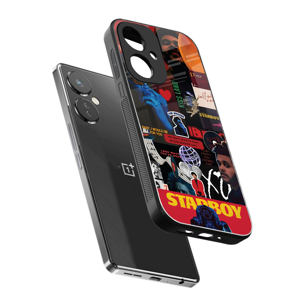 starboy mix back phone cover | glass case for oneplus nord ce 3