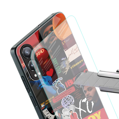 starboy mix back phone cover | glass case for oneplus nord ce 4 lite