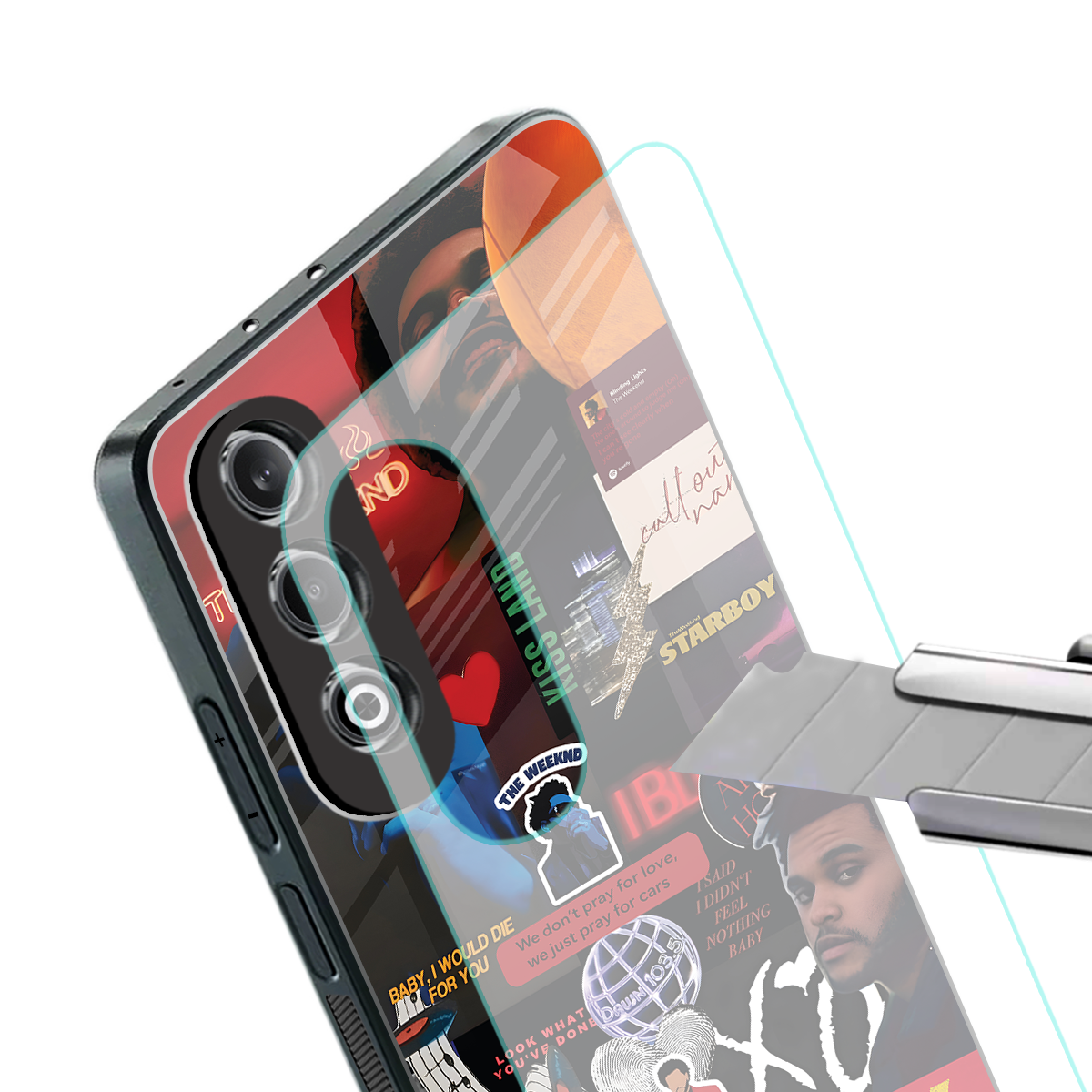 starboy mix back phone cover | glass case for oneplus nord ce 4
