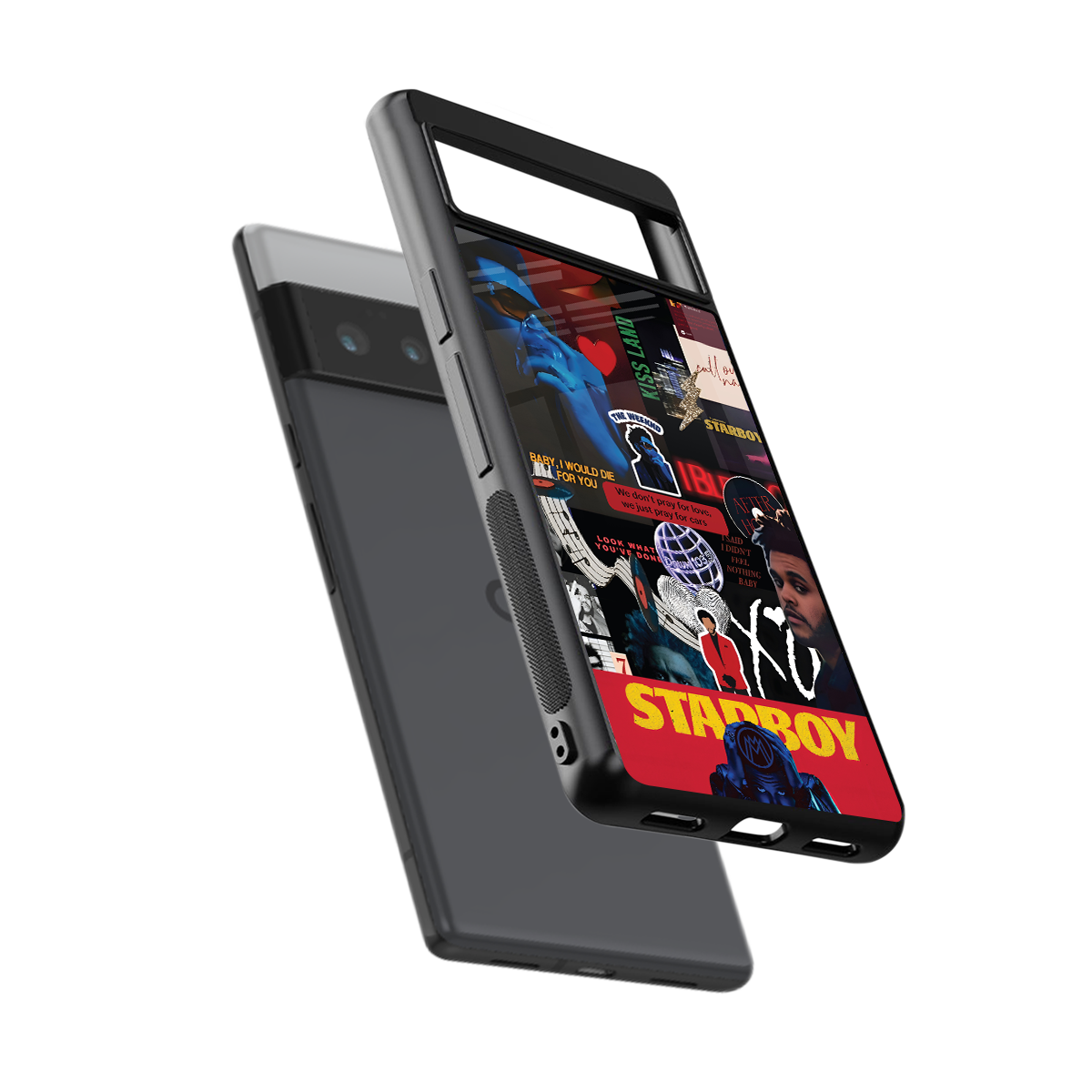 starboy mix back phone cover | glass case for google pixel 6 pro