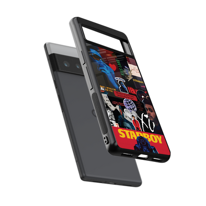 starboy mix back phone cover | glass case for google pixel 6 pro