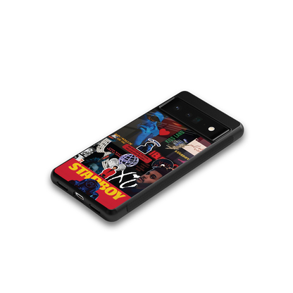 starboy mix back phone cover | glass case for google pixel 6 pro