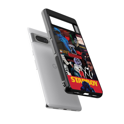 starboy mix back phone cover | glass case for google pixel 7 pro