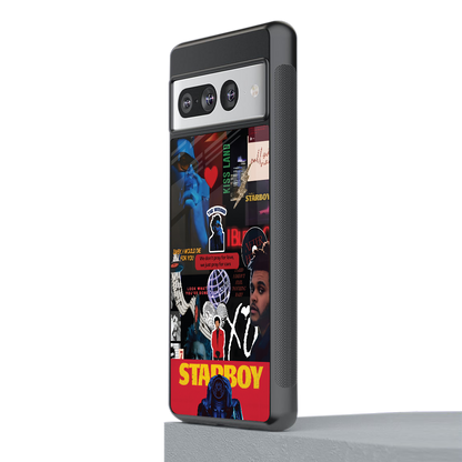 starboy mix back phone cover | glass case for google pixel 7 pro