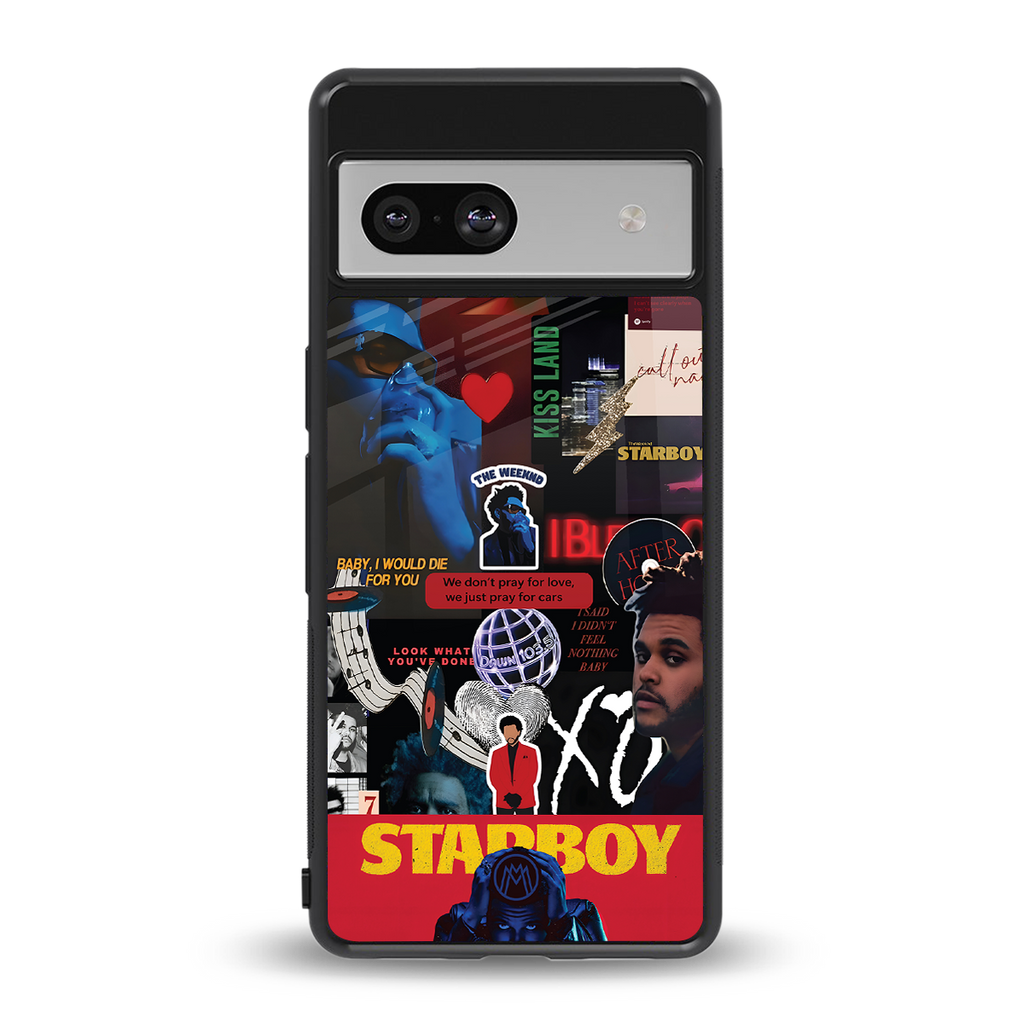 starboy mix back phone cover | glass case for Google Pixel 7