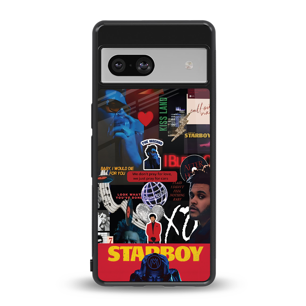 starboy mix back phone cover | glass case for Google Pixel 7A