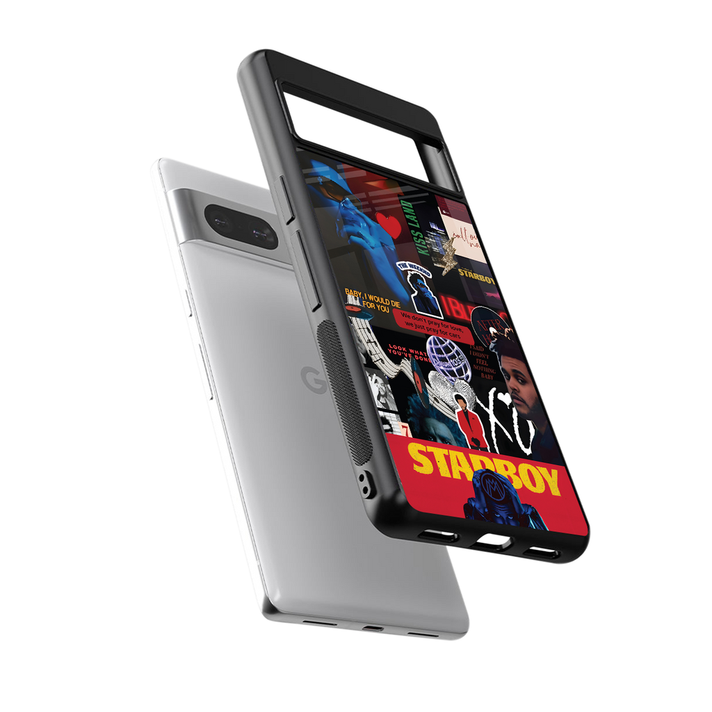 starboy mix back phone cover | glass case for Google Pixel 7