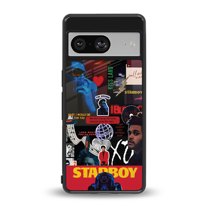 starboy mix back phone cover | glass case for Google Pixel 8