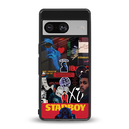 starboy mix back phone cover | glass case for Google Pixel 8