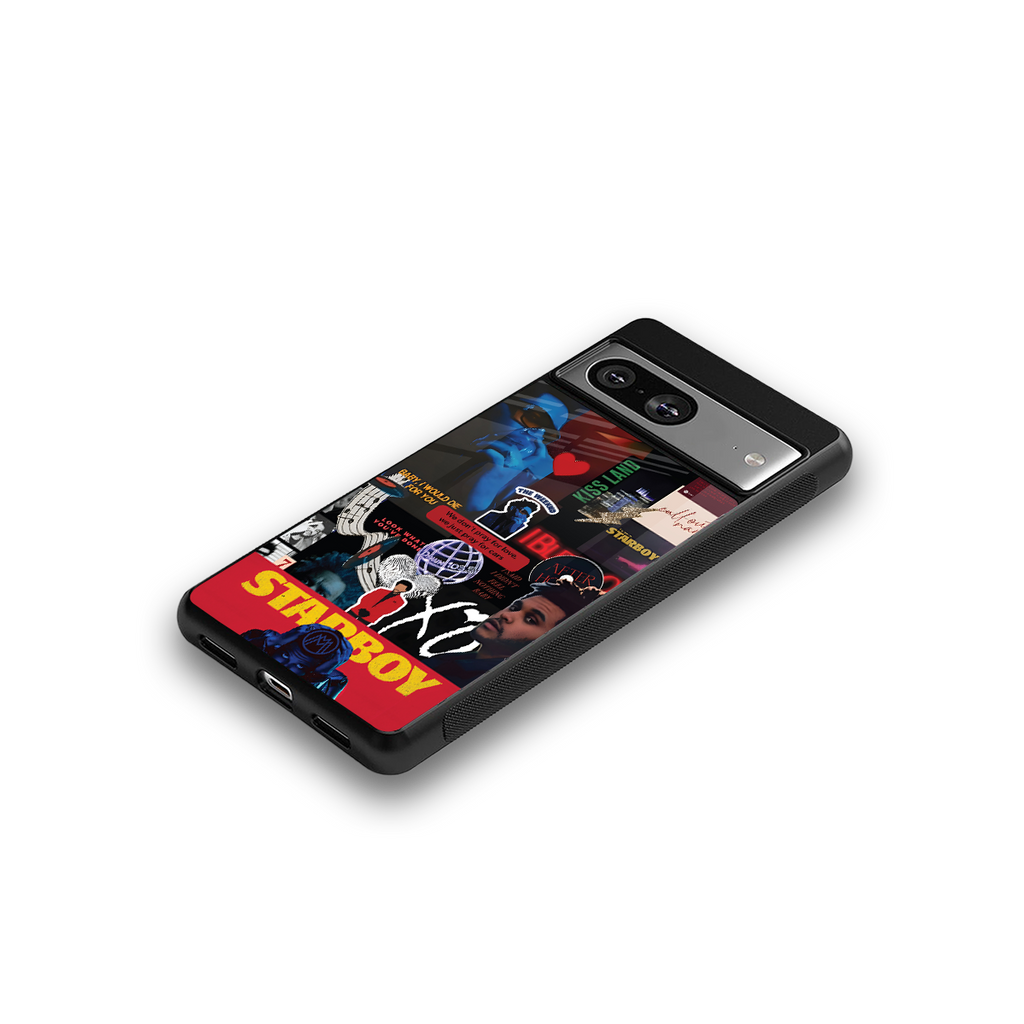 starboy mix back phone cover | glass case for Google Pixel 8