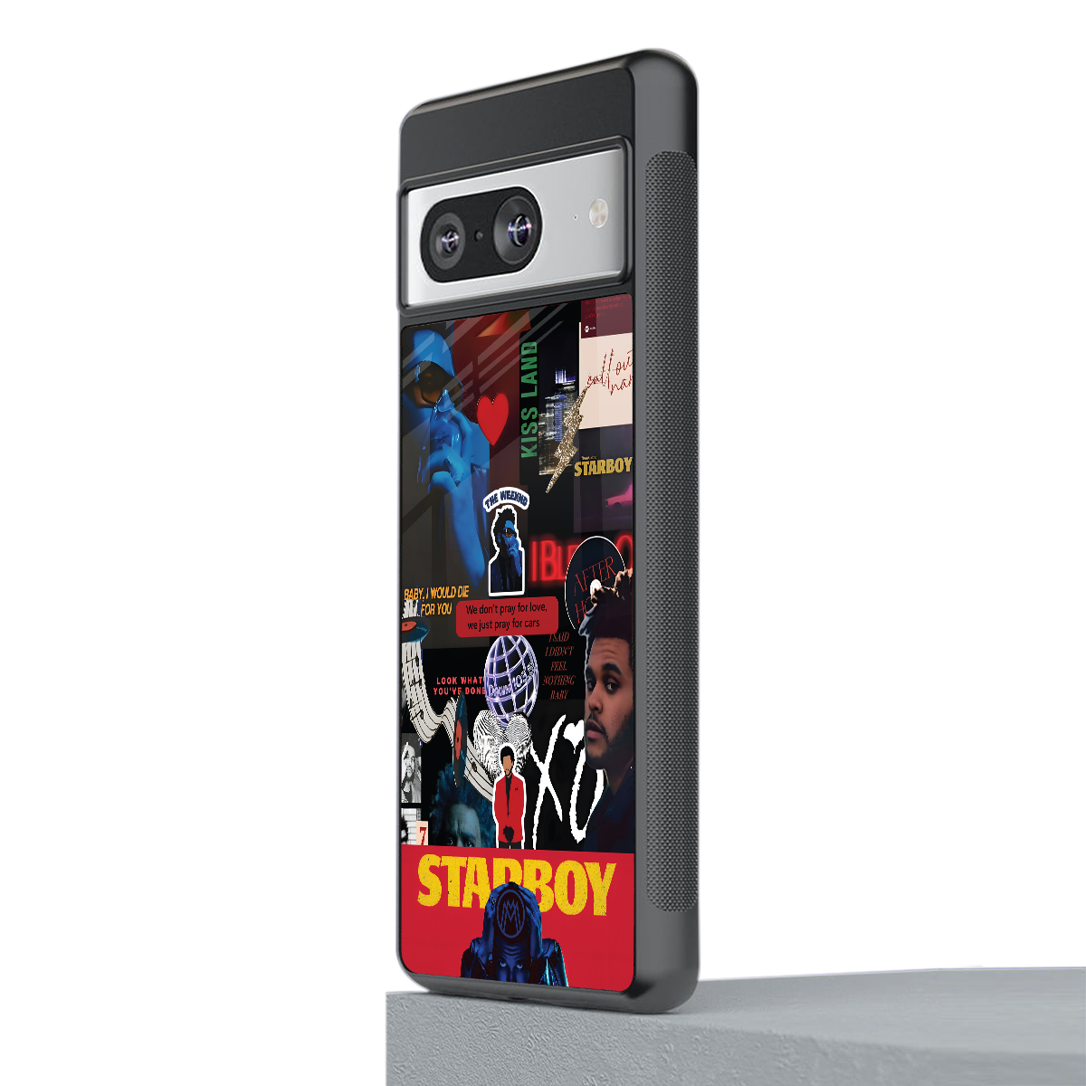 starboy mix back phone cover | glass case for Google Pixel 8