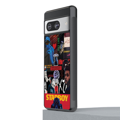starboy mix back phone cover | glass case for Google Pixel 8
