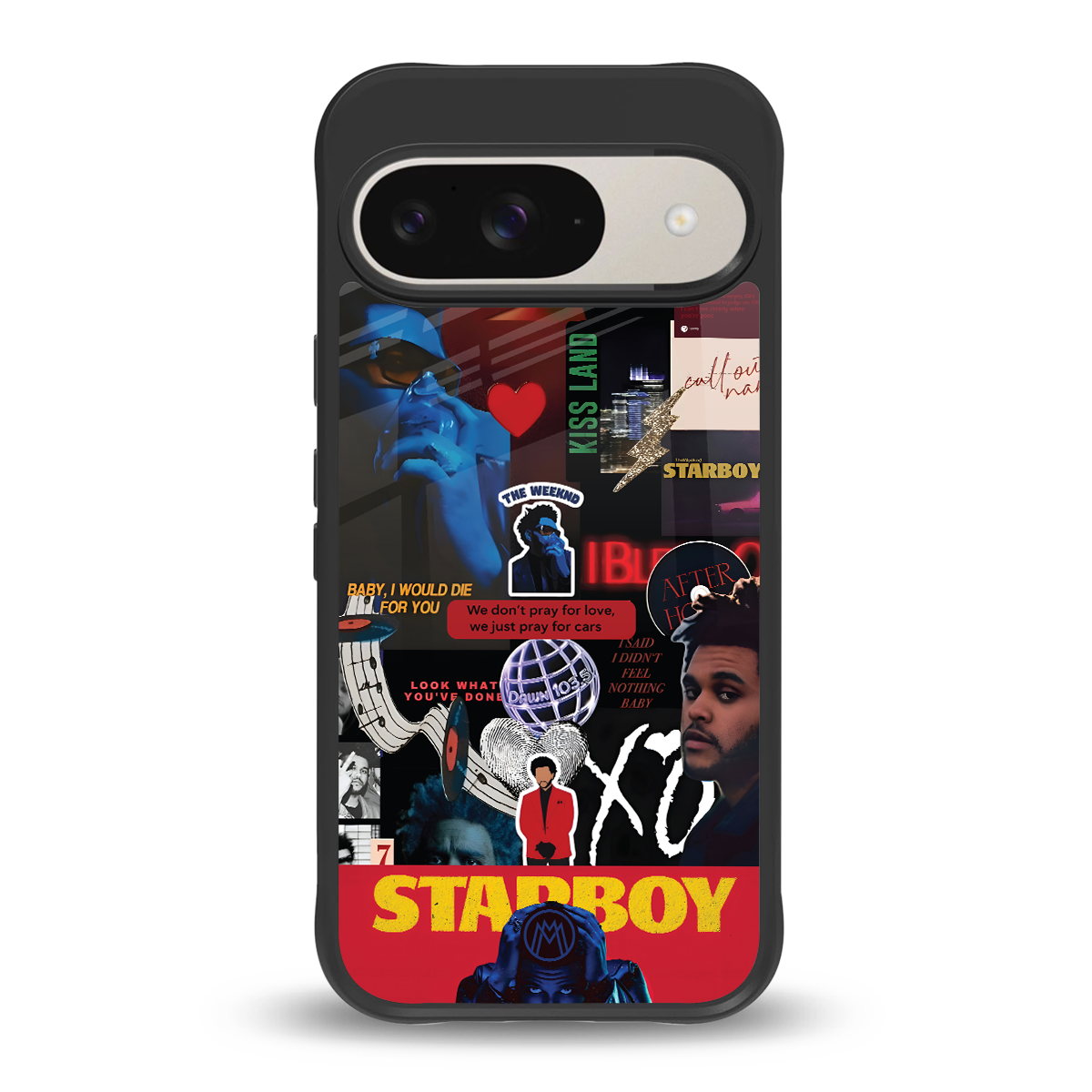 starboy mix back phone cover | glass case for google pixel 9