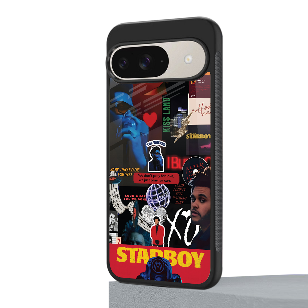 starboy mix back phone cover | glass case for google pixel 9