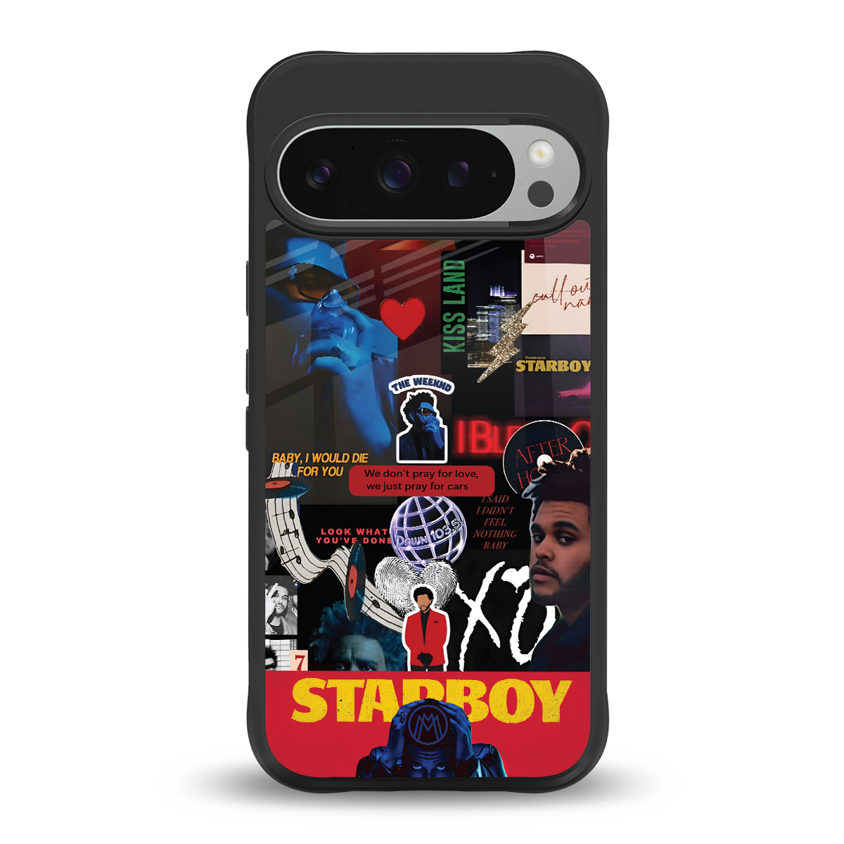 starboy mix back phone cover | glass case for google pixel 9 pro xl
