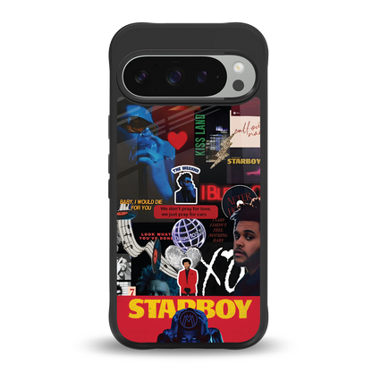 starboy mix back phone cover | glass case for google pixel 9 pro xl