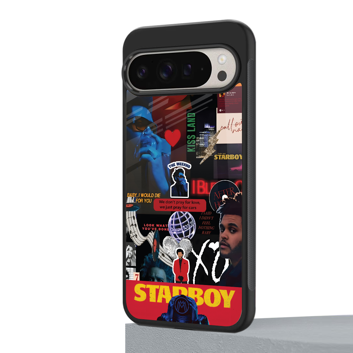starboy mix back phone cover | glass case for google pixel 9 pro xl