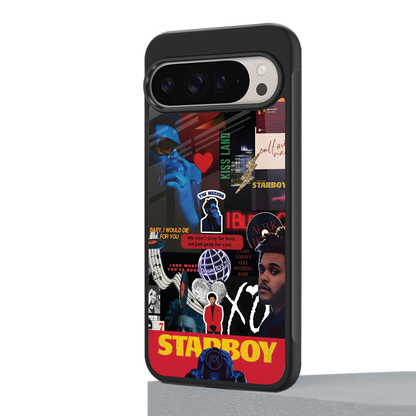 starboy mix back phone cover | glass case for google pixel 9 pro xl