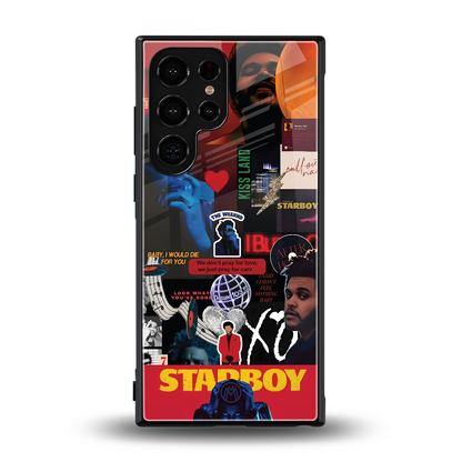 starboy mix back phone cover | glass case for samsung galaxy s23 ultra