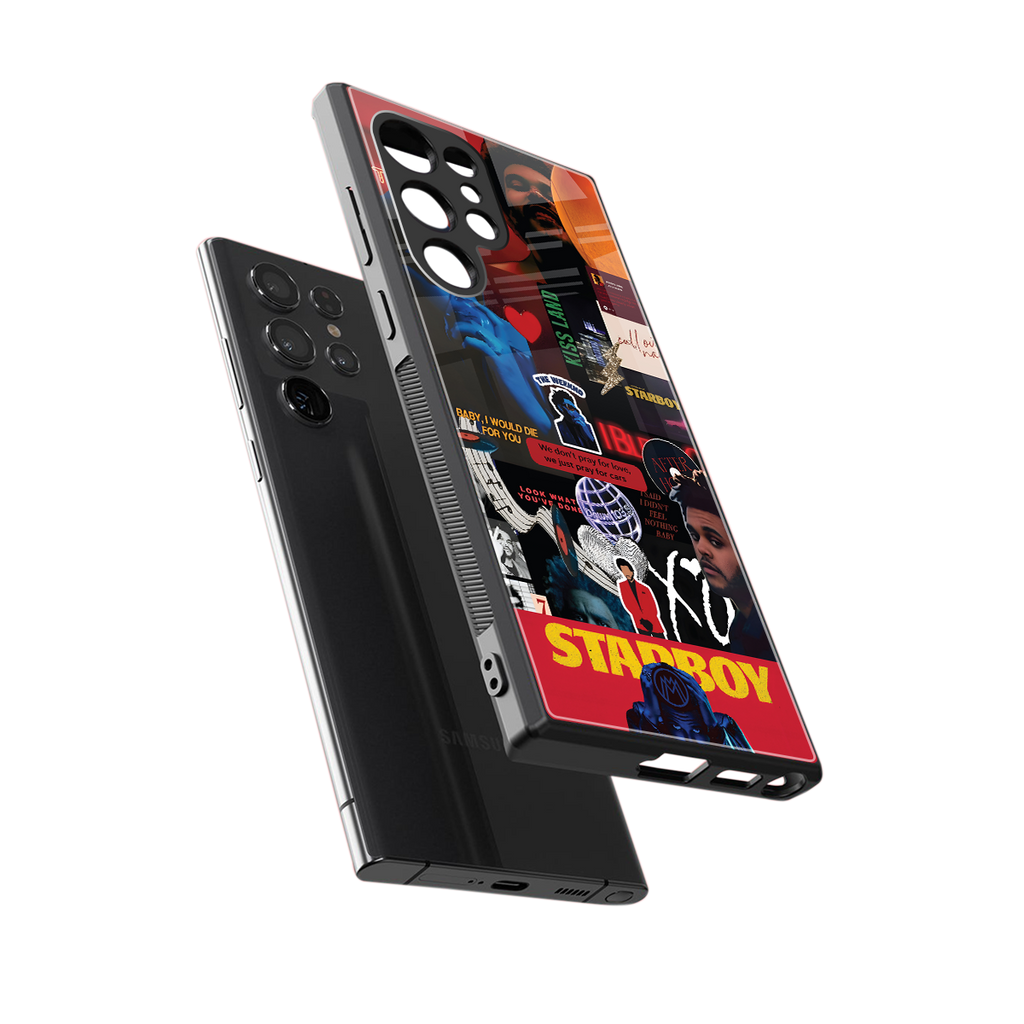 starboy mix back phone cover | glass case for samsung galaxy s24 ultra