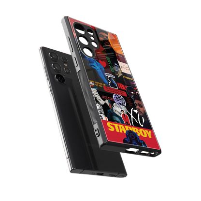 starboy mix back phone cover | glass case for samsung galaxy s23 ultra