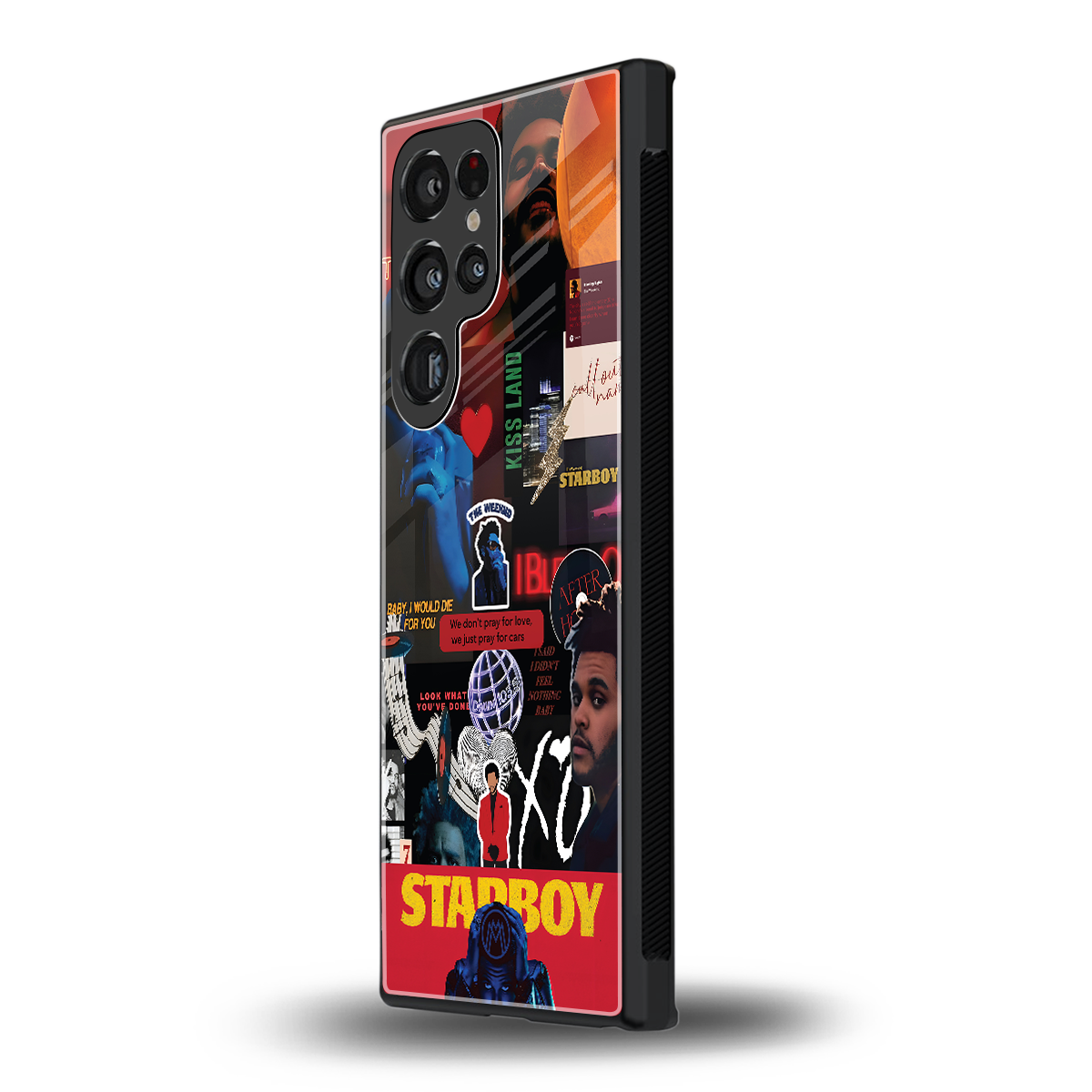 starboy mix back phone cover | glass case for samsung galaxy s23 ultra