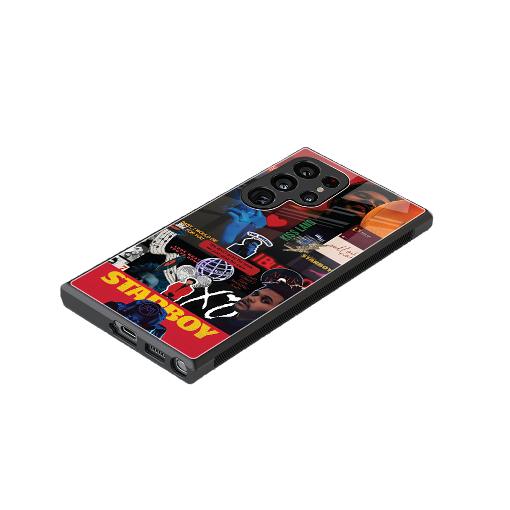 starboy mix back phone cover | glass case for samsung galaxy s24 ultra