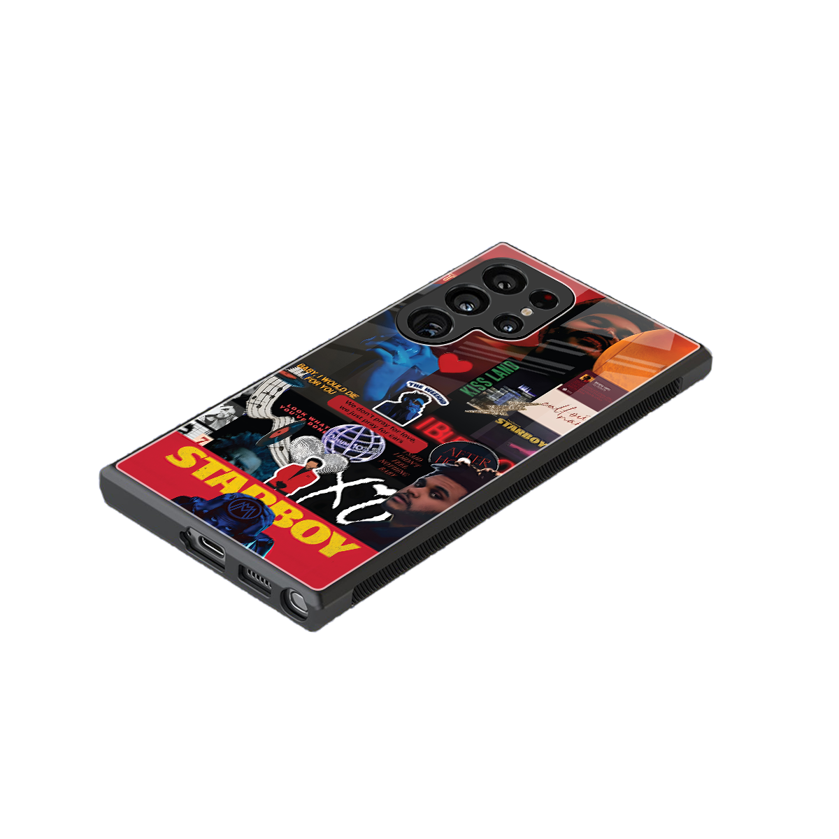starboy mix back phone cover | glass case for samsung galaxy s23 ultra