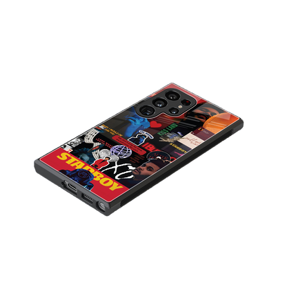 starboy mix back phone cover | glass case for samsung galaxy s23 ultra