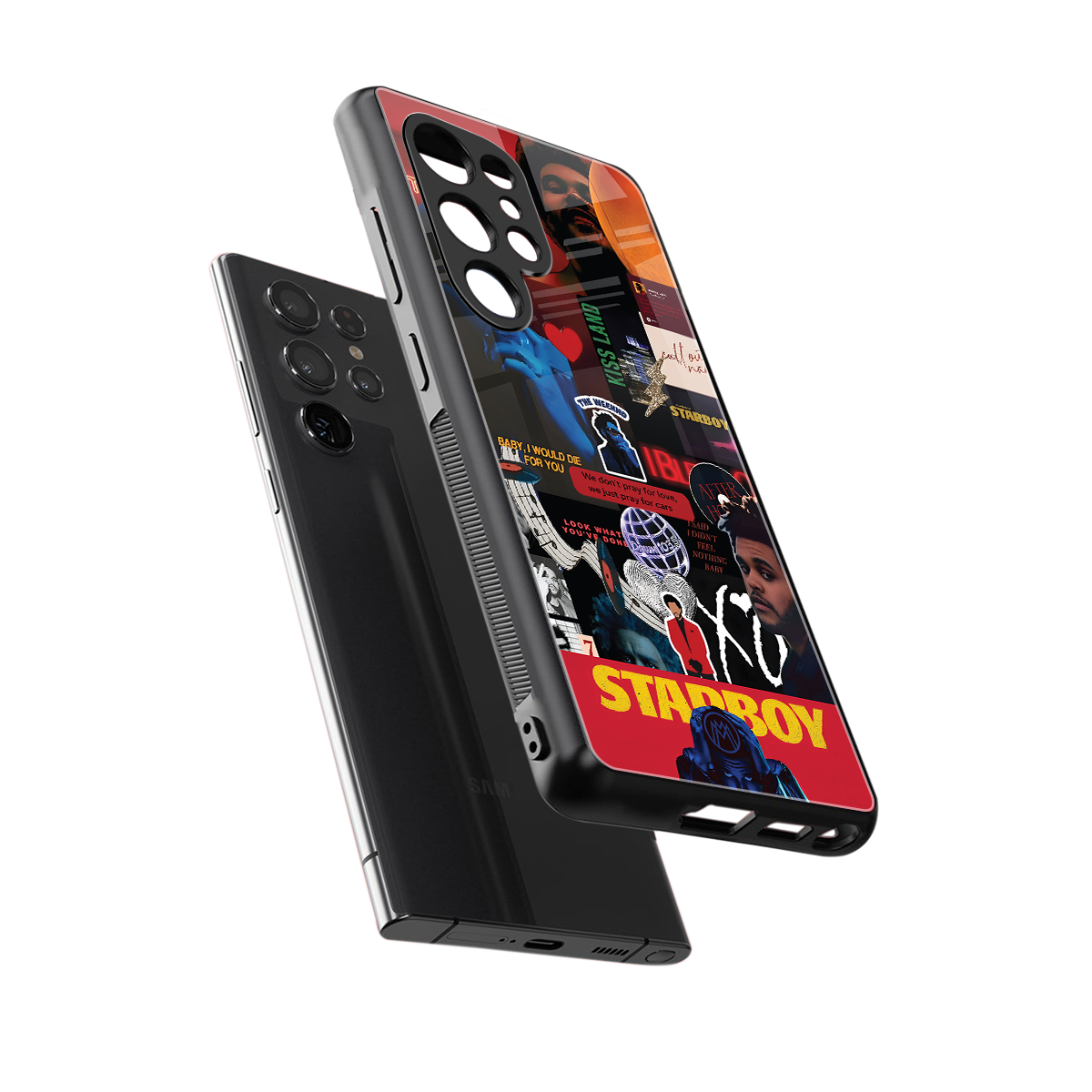 starboy mix back phone cover | glass case for samsung galaxy s25 ultra