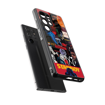 starboy mix back phone cover | glass case for samsung galaxy s25 ultra