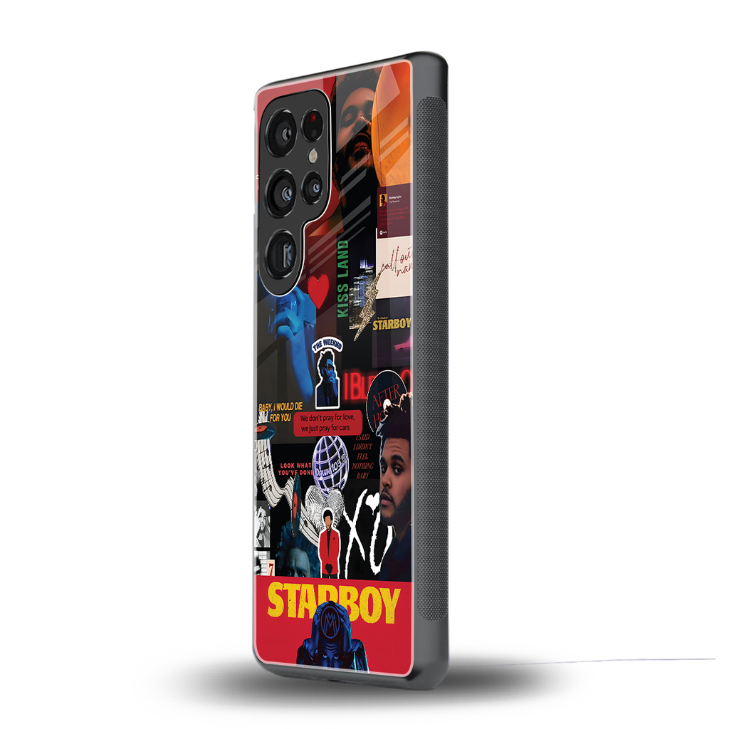 starboy mix back phone cover | glass case for samsung galaxy s25 ultra