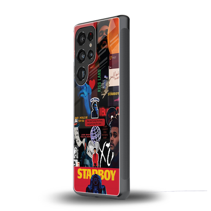 starboy mix back phone cover | glass case for samsung galaxy s25 ultra