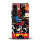 starboy mix back phone cover | glass case for samsung galaxy s24 plus