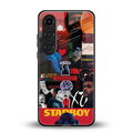 starboy mix back phone cover | glass case for samsung galaxy s25