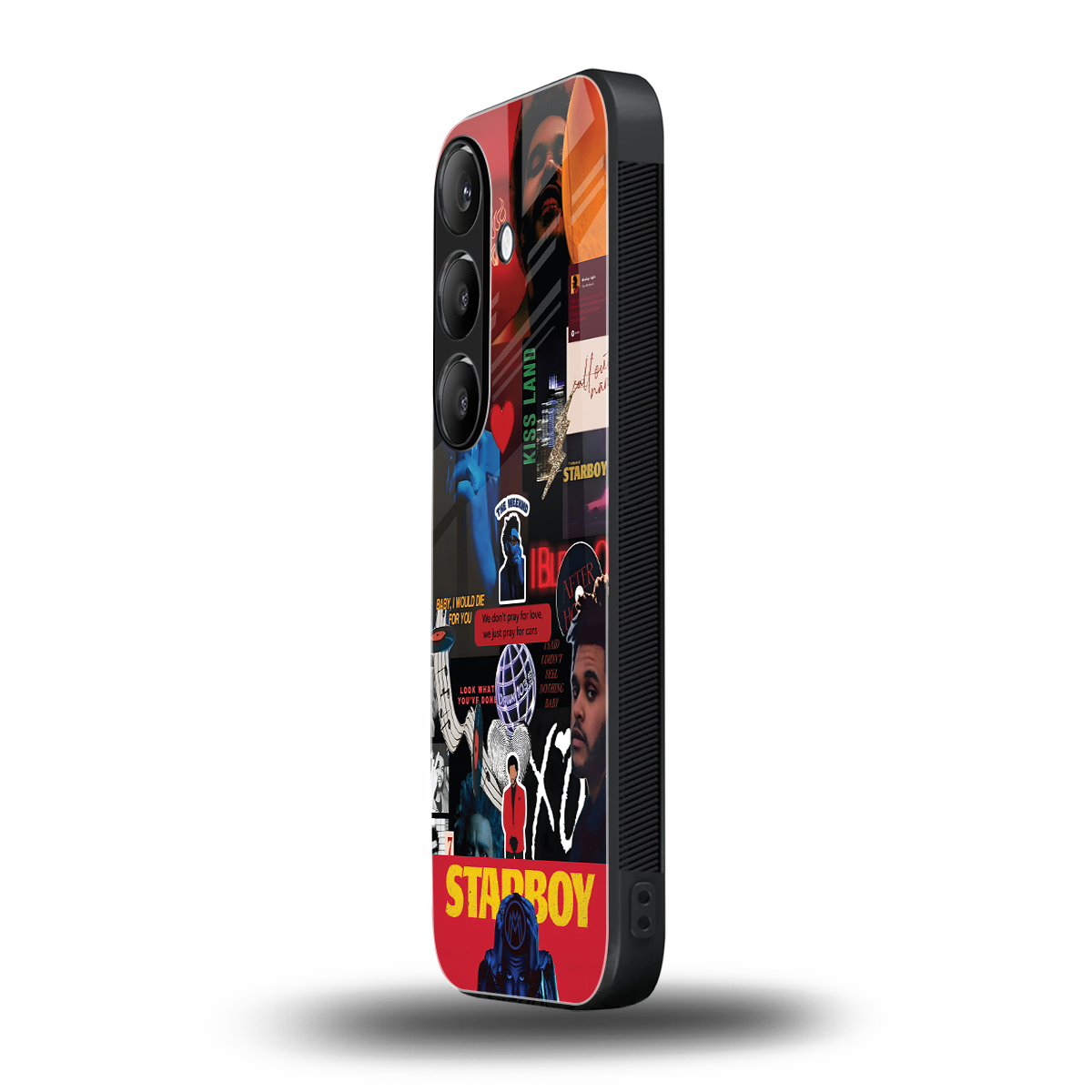 starboy mix back phone cover | glass case for samsung galaxy s23