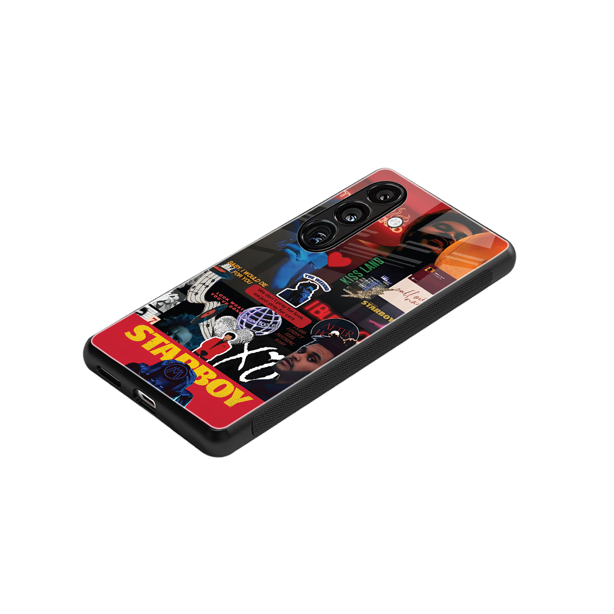 starboy mix back phone cover | glass case for samsung galaxy s23 plus
