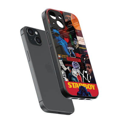 starboy mix back phone cover | glass case for iphone 15