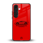 starboy back phone cover | glass case for samsung galaxy s24 fe