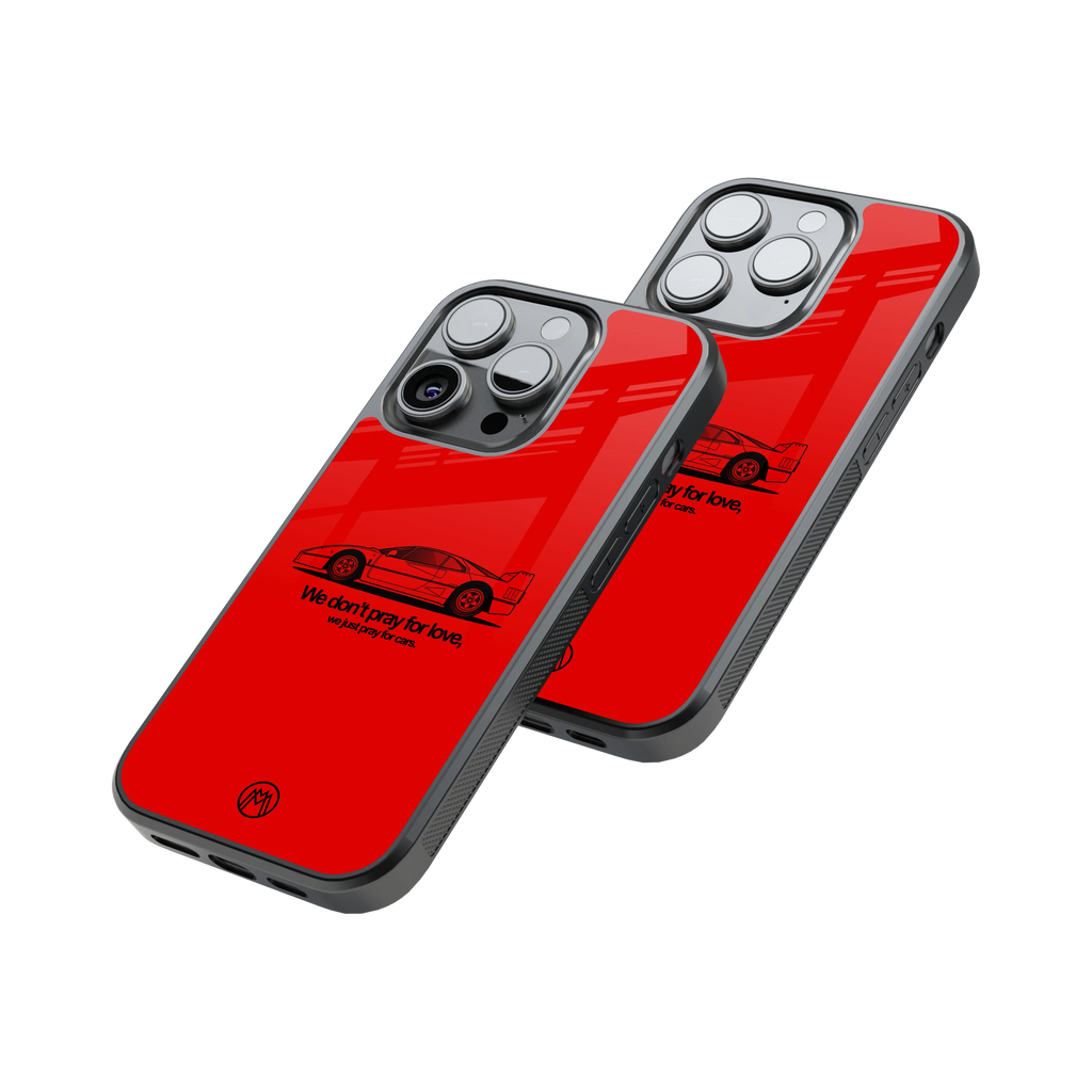 Protective Glass Back Phone Case Compatible with iPhone, Samsung, OnePlus, Pixel & More