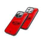 Protective Glass Back Phone Case Compatible with iPhone, Samsung, OnePlus, Pixel & More